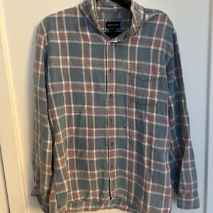 Barney Cools Plaid Button-Up Shirt